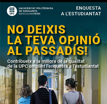 Enquestes Estudiantat 2022/23 2Q
e-enquestes.upc.edu
