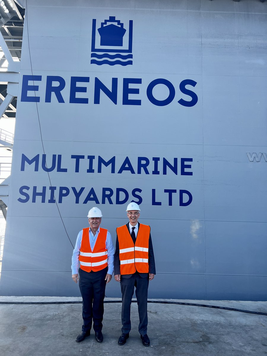 Multimarine Services (@multimarine_cy) on Twitter photo Yesterday we welcomed the Minister of Transportation <a href="/AlexisVafeades/">Alexis Vafeades</a> at our facilities in Limassol Port. We had the opportunity to showcase our recent infrastructure developments and had a discussion on our future expansion plans.
#MinistryOfTransportation #multimarine Yesterday we welcomed the Minister of Transportation <a href="/AlexisVafeades/">Alexis Vafeades</a> at our facilities in Limassol Port. We had the opportunity to showcase our recent infrastructure developments and had a discussion on our future expansion plans.
#MinistryOfTransportation #multimarine