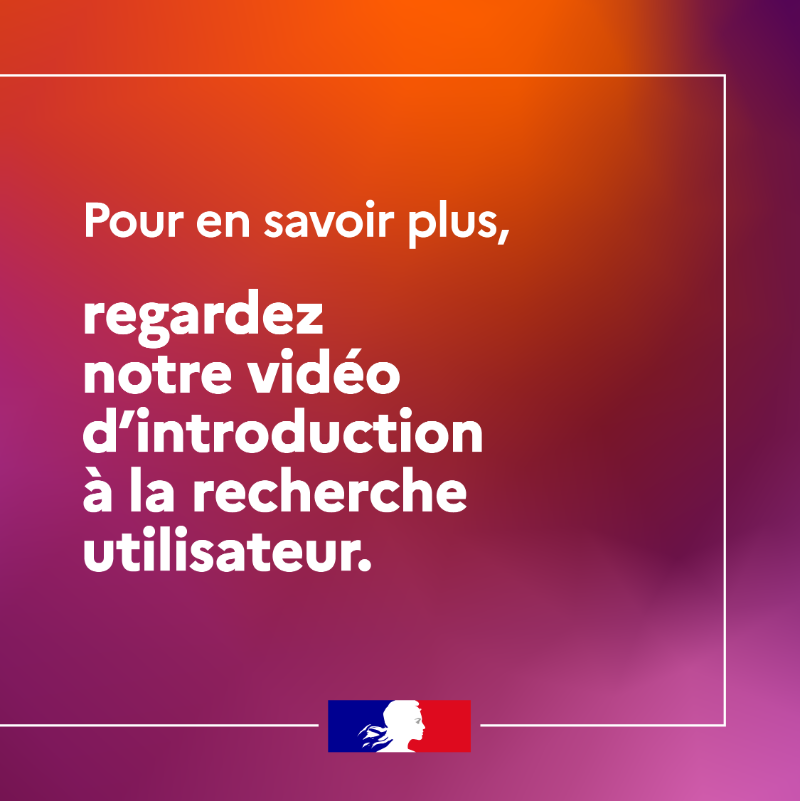 design_gouv's tweet photo. #DesignNumérique et recherche utilisateur.

La recherche utilisateur permet la conception de produits utiles et utilisables car centrés sur les besoins. Pour en savoir plus, regardez notre webinaire 👉 https://t.co/AfHMnqZ4Na