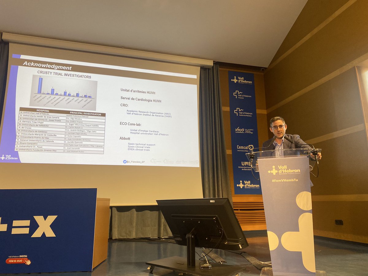 Nuria (@nrivasgandara) on Twitter photo Brilliant session by Dr. Jaume Francisco, presenting the results of the CRUSTY study.<a href="/J_Francisco_EP/">J.Francisco-Pascual</a> #EPeeps <a href="/vallhebron/">Vall d'Hebron</a> Brilliant session by Dr. Jaume Francisco, presenting the results of the CRUSTY study.<a href="/J_Francisco_EP/">J.Francisco-Pascual</a> #EPeeps <a href="/vallhebron/">Vall d'Hebron</a>