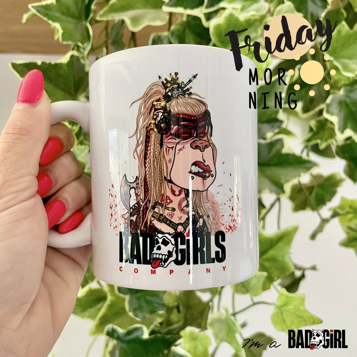 BadGirls_Co's tweet photo. Happy Friday! ☕️

Who wants this cutie mug?

To celebrate the coming weekend, it’s time for a 🌹GIVEAWAY🌹

1️⃣Like &amp; RT
2️⃣Tag your friends Girls
3️⃣Follow @BadGirls_Co

🍀Winner will be announced Monday, may 29 at 12am EST

Good Luck ❤️

#BadDogsCompany #BDCO #BGCO #GiveawayAlert https://t.co/1cbjVe51CP