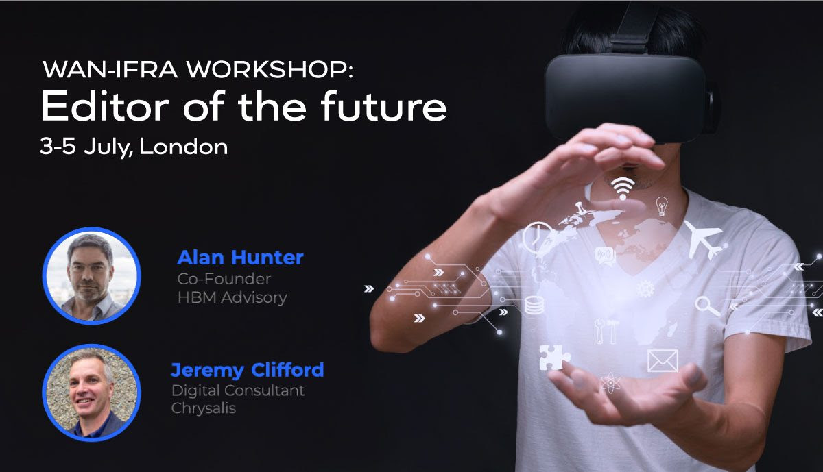 Vincent Peyregne (@vincentpeyregne) on Twitter photo What does it take to excel at one of the most exciting jobs in the news – guiding and coaching journalists with knowledge of digital platforms and tools that may surpass your own? Join this three-day workshop with <a href="/alanhhunter/">Alan Hunter</a>  and <a href="/JeremyClifford9/">Jeremy Clifford</a> wan-ifra.org/events/worksho… What does it take to excel at one of the most exciting jobs in the news – guiding and coaching journalists with knowledge of digital platforms and tools that may surpass your own? Join this three-day workshop with <a href="/alanhhunter/">Alan Hunter</a>  and <a href="/JeremyClifford9/">Jeremy Clifford</a> wan-ifra.org/events/worksho…