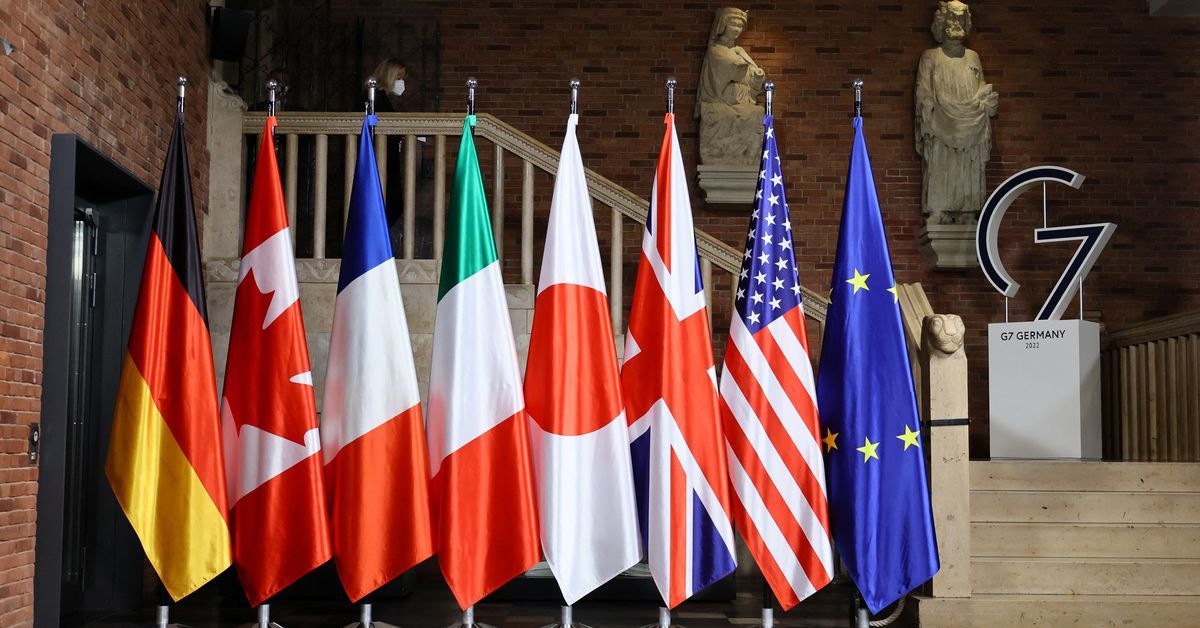 Reuters's tweet photo. G7 officials to hold first meeting on AI regulation next week https://t.co/1xn3UgQABv https://t.co/RW5aKI8YLB