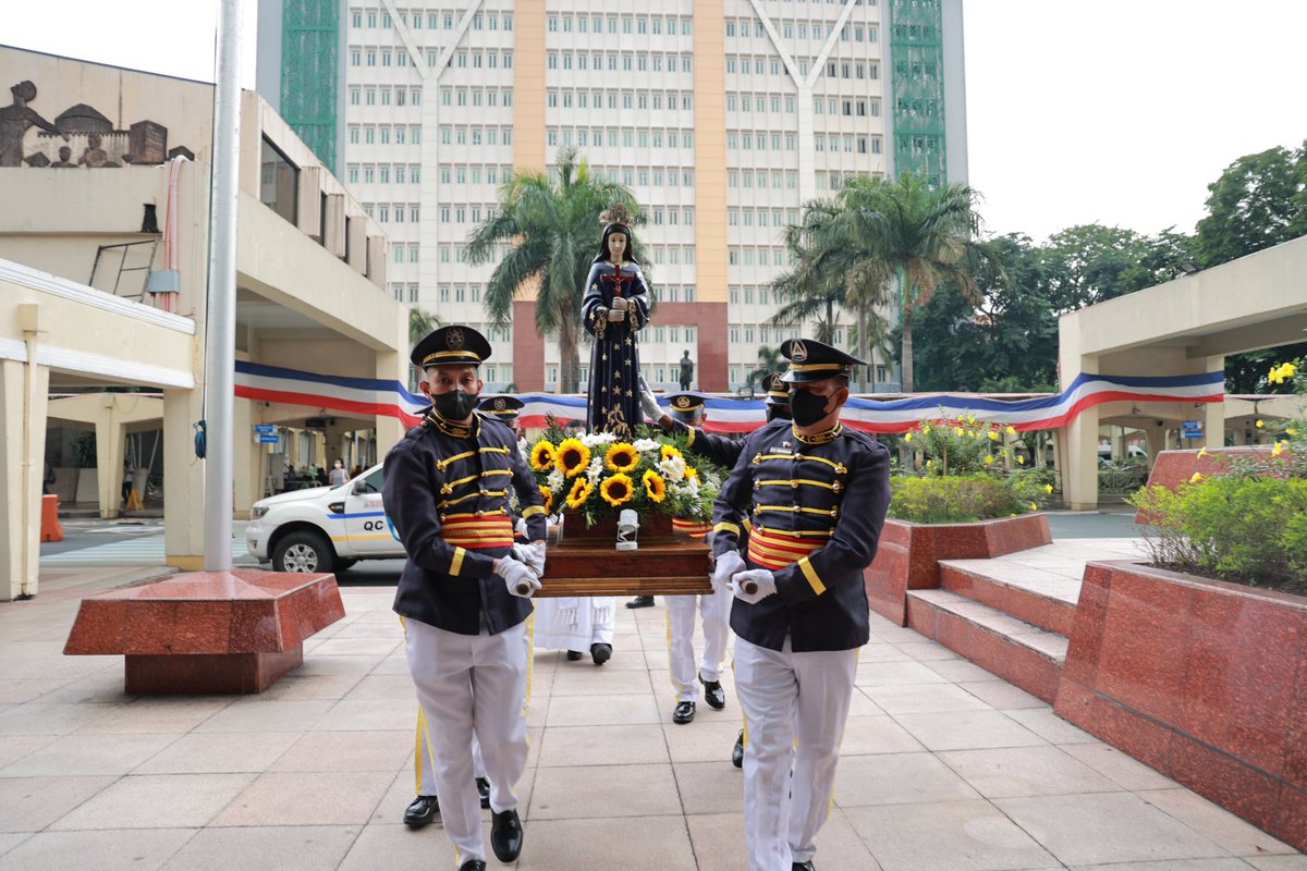 Quezon City Government on Twitter "Viva La Virgen! Bumisita ang imahen