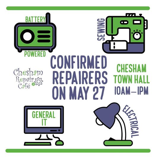 BucksRecycles's tweet image. It&apos;s a busy #Repair Cafe weekend across Bucks. There 3 in Bucks - Hazlemere, Chesham, Ivinghoe &amp;amp; 1 across the border in Leighton Buzzard. So if you have something that needs fixing, take it along. May is #TheBIGFIX2023  a national Repair movement lead by @RecycleDevon