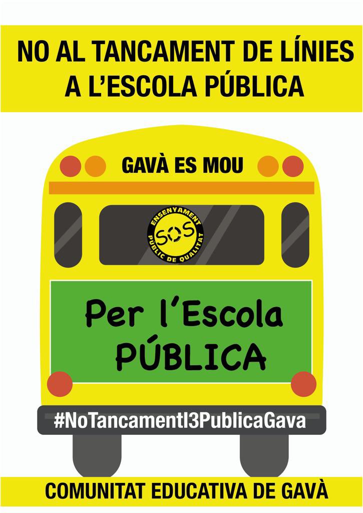 #NoTancamentI3PublicaGava