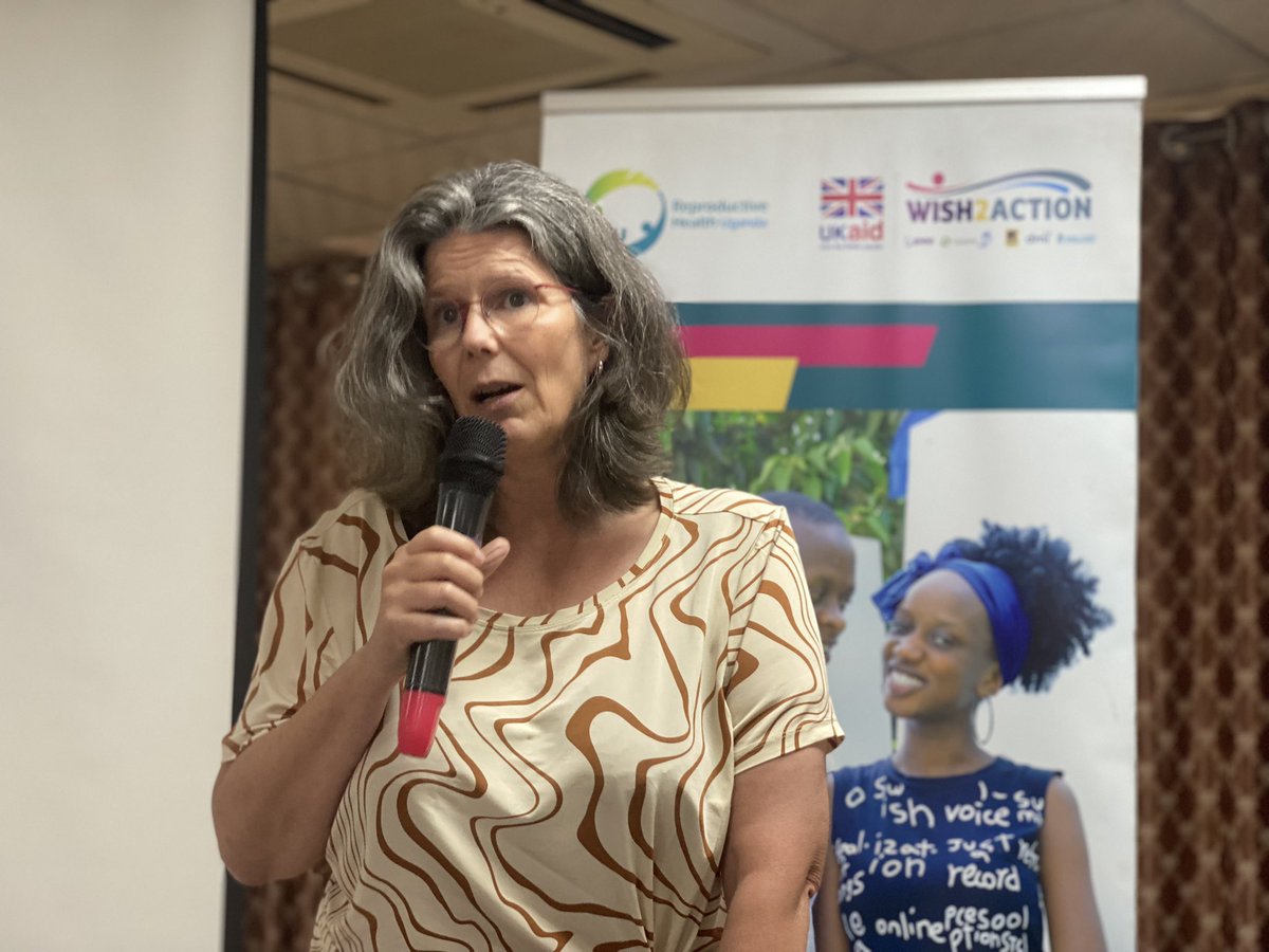 rhrn_ug's tweet photo. .@RuthvanZorge one of the people we closely work with as a programme at the Netherlands Embassy of Uganda has requested @RHUganda to continue putting young people’s needs and voices at the forefront of everything they do. #SomethingNeedsToChange #RHUAt65 https://t.co/7cPWvEL0lG