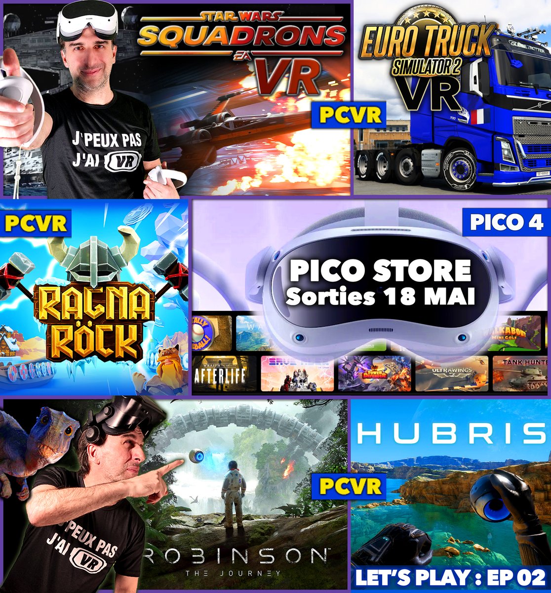 📢  OYEZ ! OYEZ !  Le RECAP de la SEMAINE !  
🔴 linktr.ee/virtualgo  
N'hésite pas à T'ABONNER ! Bon week-end 😎

#virtualreality #realitevirtuelle #pico4 #Quest2 #valveindex #pcvr #twitchfr #twitch #Youtube #vr #youtubefr #replay #gamingvr #virtualgo #casquesvr