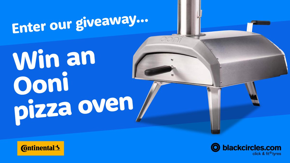 blackcircles's tweet image. Starting to get that summer feel? Well, listen up 📢

Our friends at Continental are giving you the chance to win an Ooni pizza oven! delicious right? 🍕 

So, to win, comment below the first person you’re going to make pizza for … oh and tag them too!

Good luck 🍀