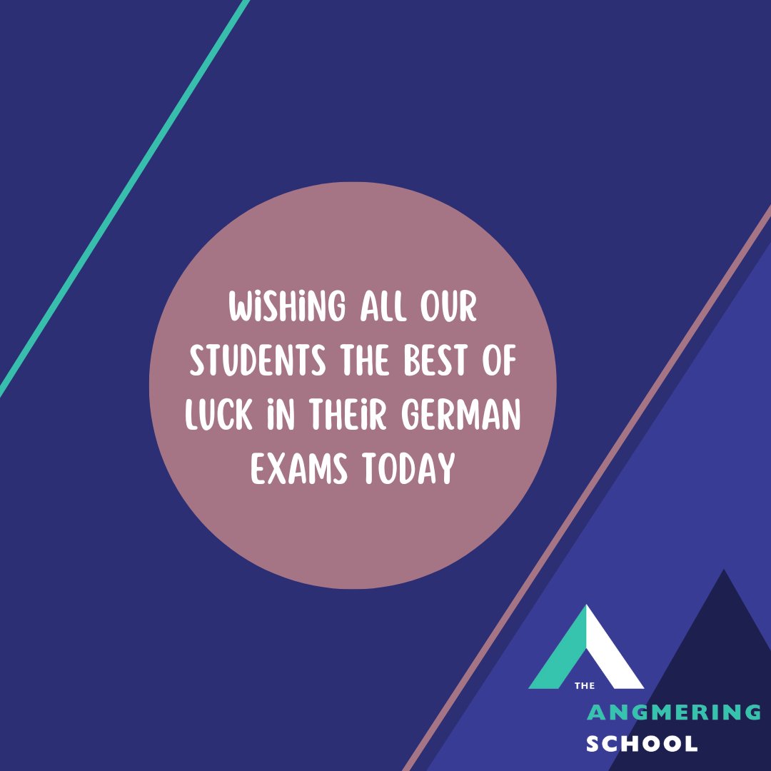 📝 Wishing our Students the best of luck in their German exams today.  📝
"Trust yourself. You can do this"
#examseason2023
