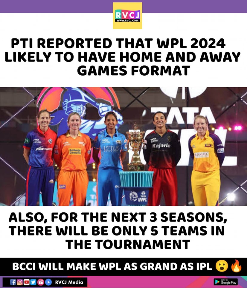 According to PTI

#WPL #womenspremierleague #BCCI #cricket