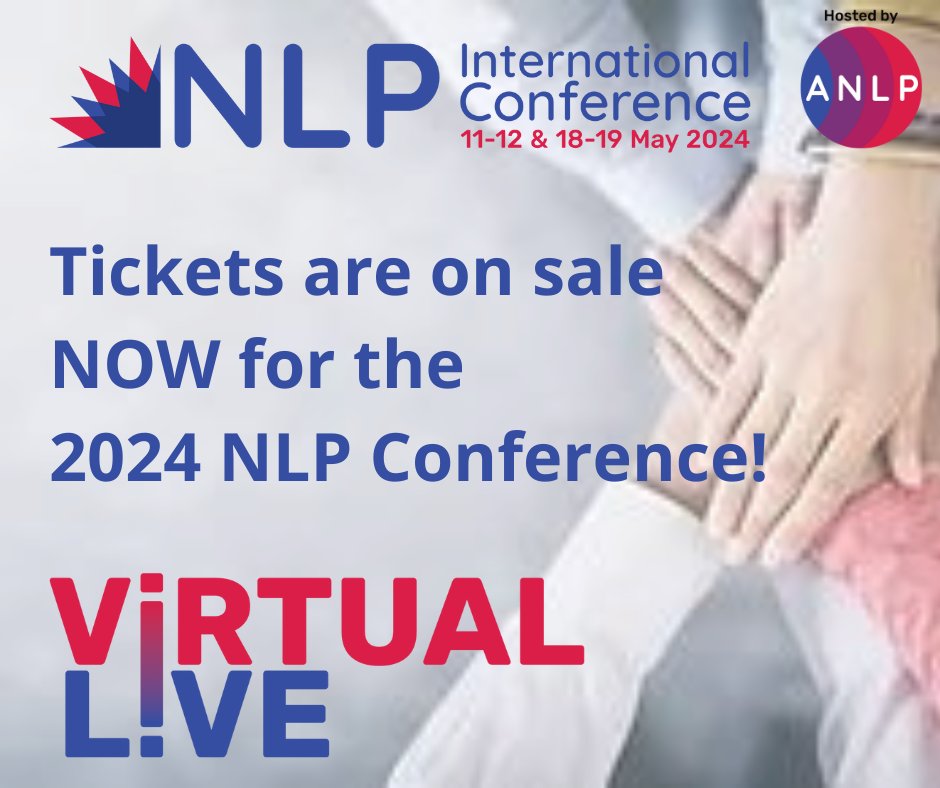 nlpconference's tweet photo. This years NLP International Conference was a huge success! 

If you missed out put the 11th-12th and 18th-19th May 2024 in your diary now and get your ticket!

https://t.co/Lft8c9FuWd

#nlpconference #international #inperson #livestreamed #virtual #secureyourplace https://t.co/CEN2VBdc2X