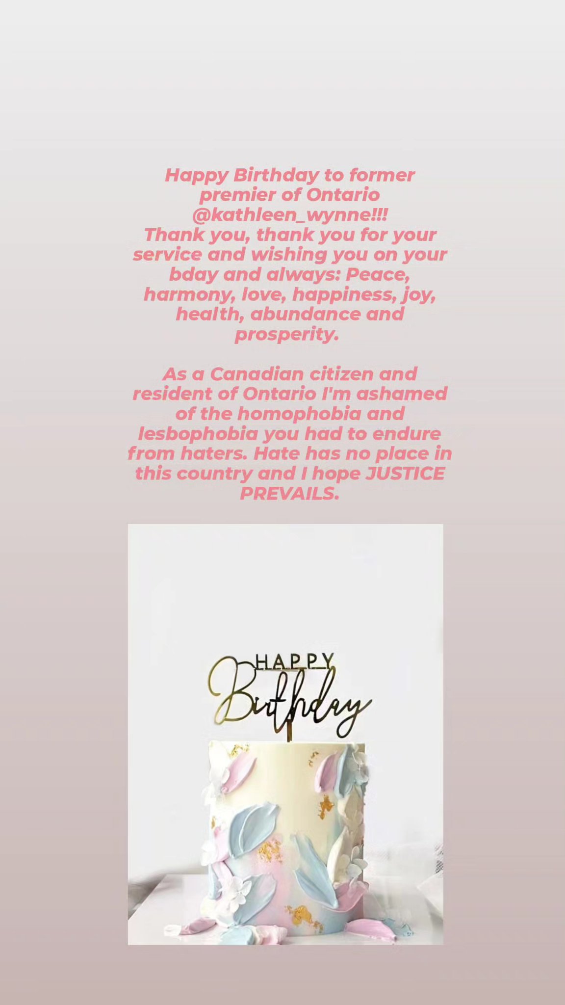  Happy Belated Birthday, Thank you for your service. 