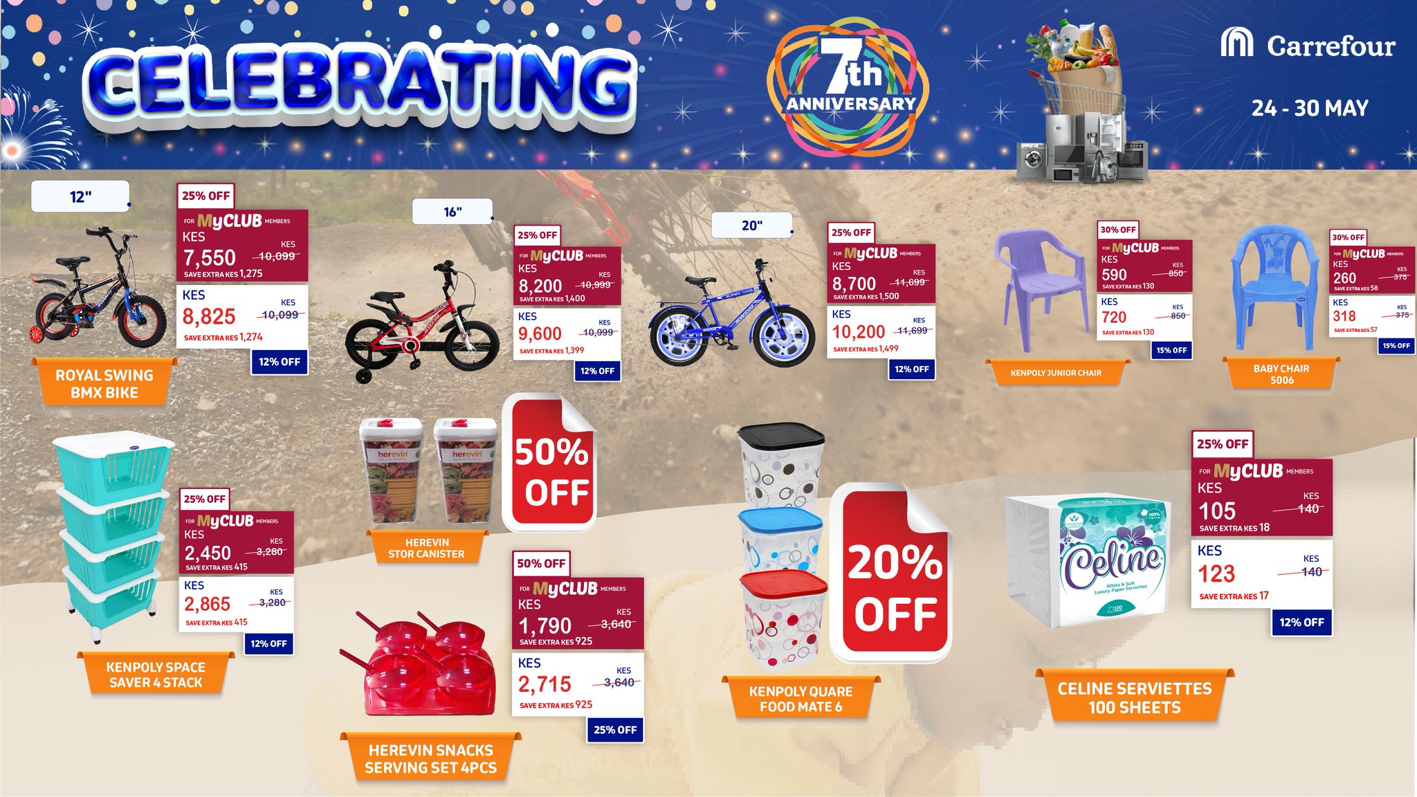 Carrefour Kenya on Twitter "Celebrate Carrefour's 7th Anniversary with incredible weekly offers