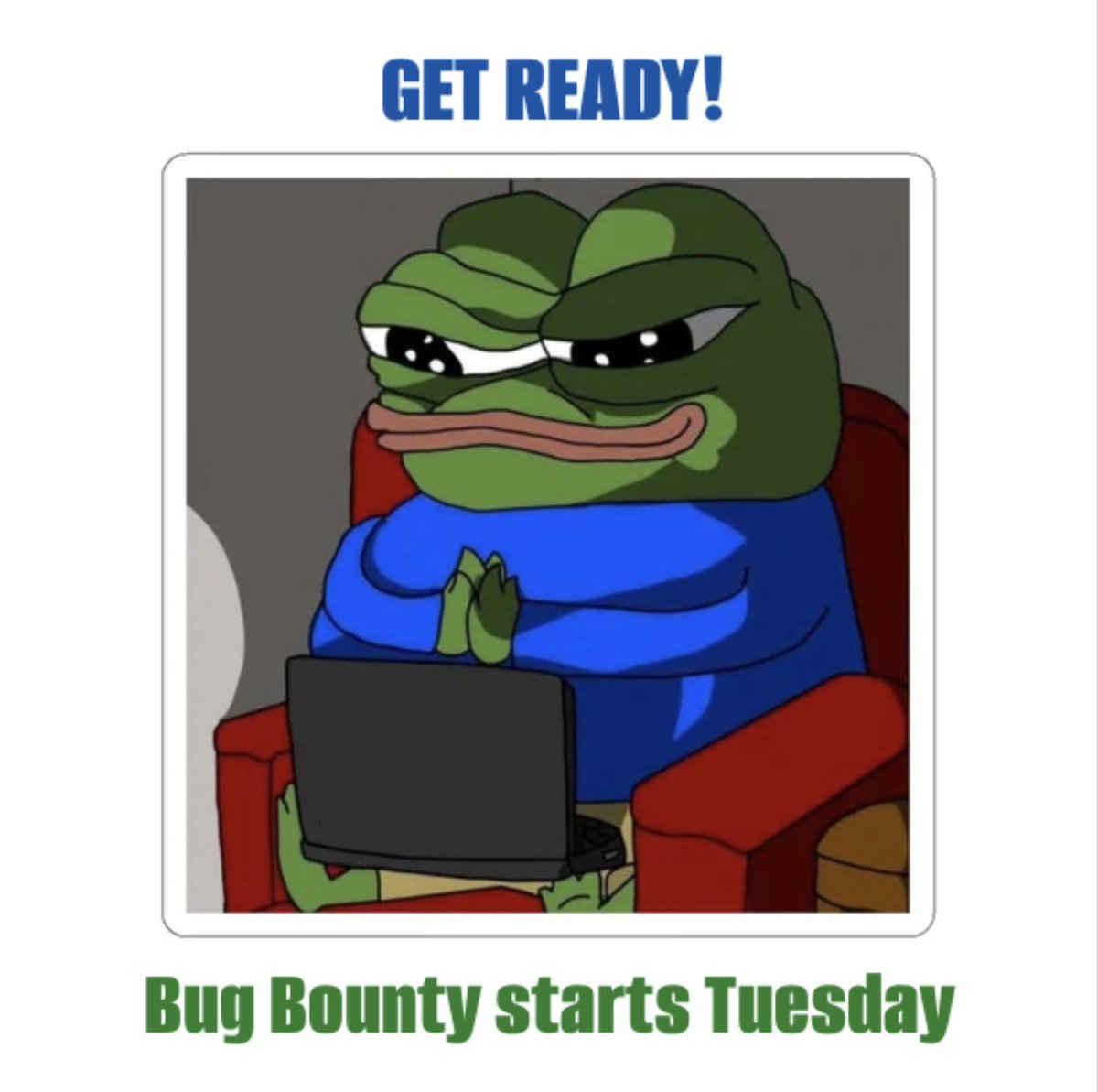 PeppFans's tweet image. Peppswap bug #bounty will commence on Tuesday!

#Peppswap #BugBounty #blockchain #Crypto #trading #DEX #Ethereum #PEPP