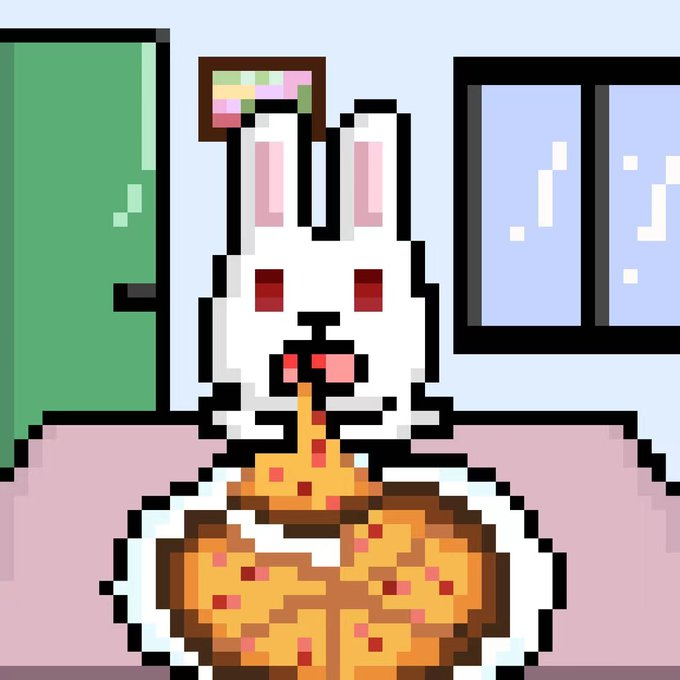 2298's tweet photo. HOT giveaway:   🎁

@OnchainHares
Ordinals hand-drawn pixel NFTs on $BTC launching soon.

WLs x 5 (Free mint for WLs)

Follow:
@OnchainHares
and
@2298
RT + LK +Tag 3 frens

Comment somthing fun  

🎉24 hours  

 #Giveaway #FreeMint #OrdinalsNFTs #NFTs https://t.co/FTouq6mjVw