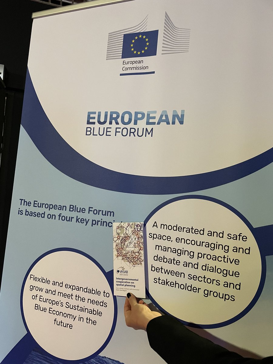 VASAB_org's tweet photo. As Director General of @EU_MARE @vitcheva_eu states - dialogue is the essence for mutual understanding, building trust and raising awareness.

Here in #BalticSeRegion maritime spatial planners come together in #PlannersForum to learn, exchange and address pressing #MSP issues 🧭 https://t.co/7e2LMnjTYV