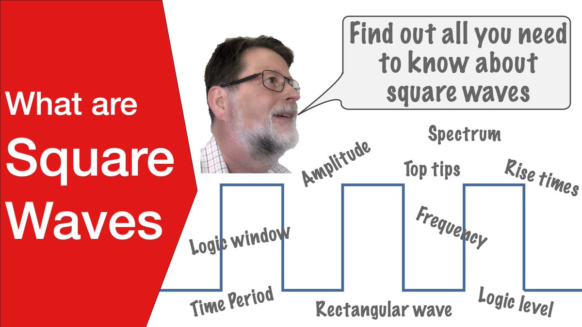 ElecNotes's tweet image. Understanding Square Waves in Electronic Circuits: our new video  detailing all you need to know about the basics of square waves and their use in electronic circuits.
#squarewaves #electronics #waveform 
youtu.be/jR6NWyC-iAs