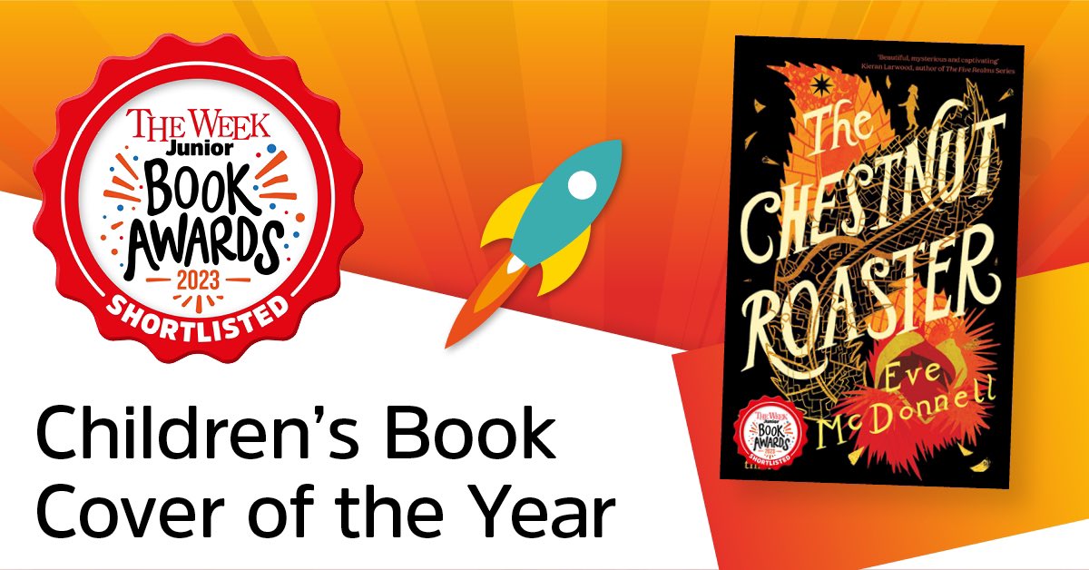 🌰🎉🌰🎉🌰🎉🌰
The Week Junior Book Award shortlist is out & #TheChestnutRoaster is there for Cover of the Year! I count my lucky stars every time I look at its design by the amazing @hollydrawsinink 🧡 Thank you, @theweekjunior @thebookseller & Bookily crews
Pls VOTE!
#TWJAwards