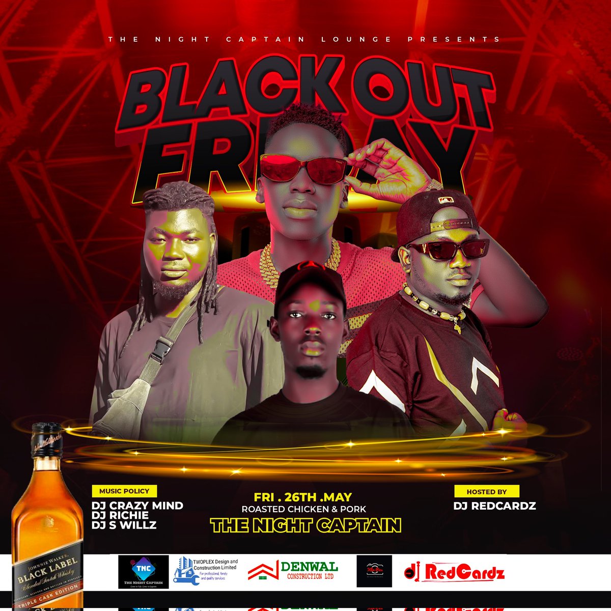 amixpro256's tweet image. Northern Uganda Friday Spot
#BackoutFridayTNC Every Friday of the week... 🌃🌃 #BestDJs #BestMusicSounds