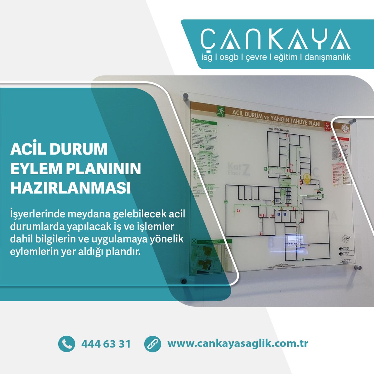 Çankaya osgb uzman kadrosu  tatbikat sonrasında kurumunuza özel ACİL DURUM TATBİKATI DÜZENLER.
Bilgi için : 444 6331 nolu telefon veya cankayasaglik.com.tr .

#çankayasağlık #işsağlığı #güvelik #afet #acildurum