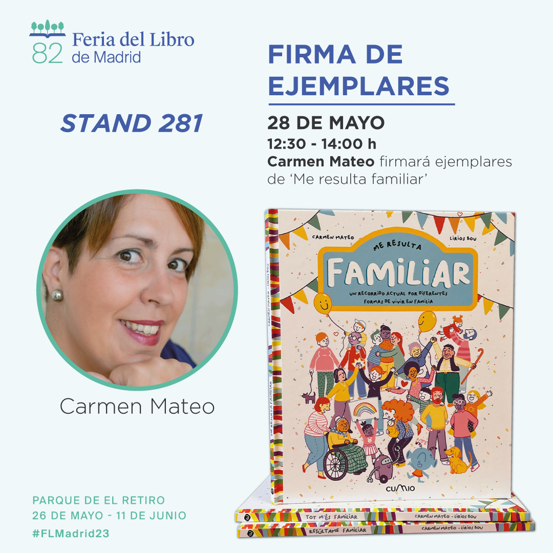 🤔¿Que vas a hacer este fin de semana en Madrid?

📖En Cumio lo tenemos muy claro... 🗣️📢¡Vamos a disfrutar al máximo de la #FLMadrid23 !

👉Te esperamos en el Stand 281, que compartimos con las editoriales amigas #OqoEditora y @Triquetaoficial