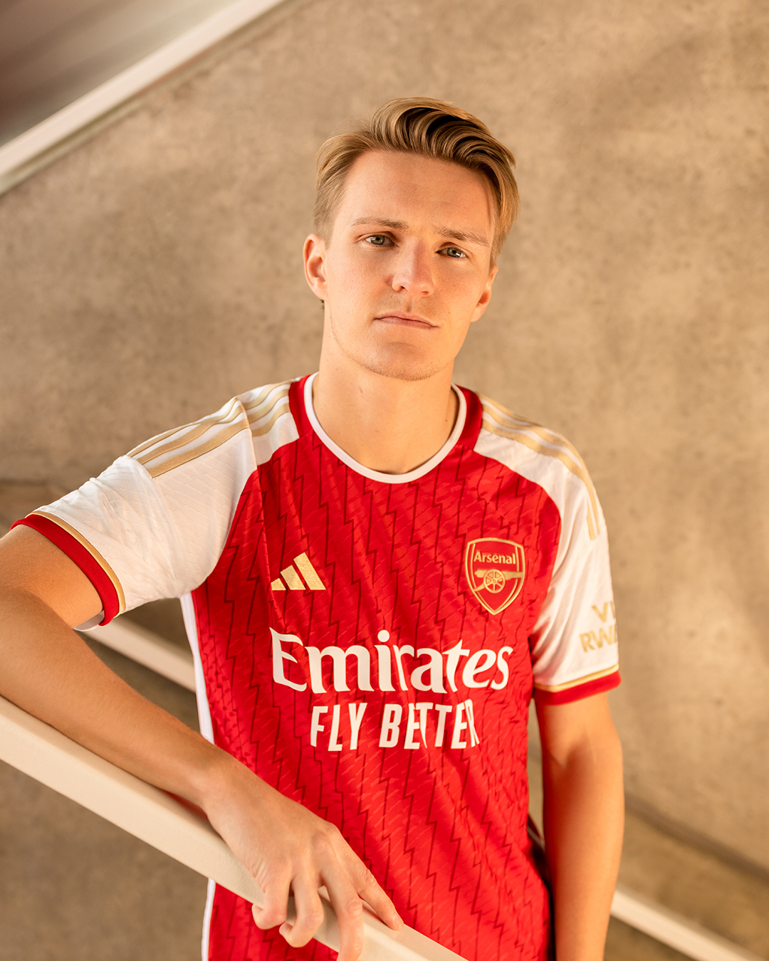 アーセナル23/24シーズン ウーデゴール adidas（アディダス） アーセナル ユニフォーム ウーデゴール ホーム