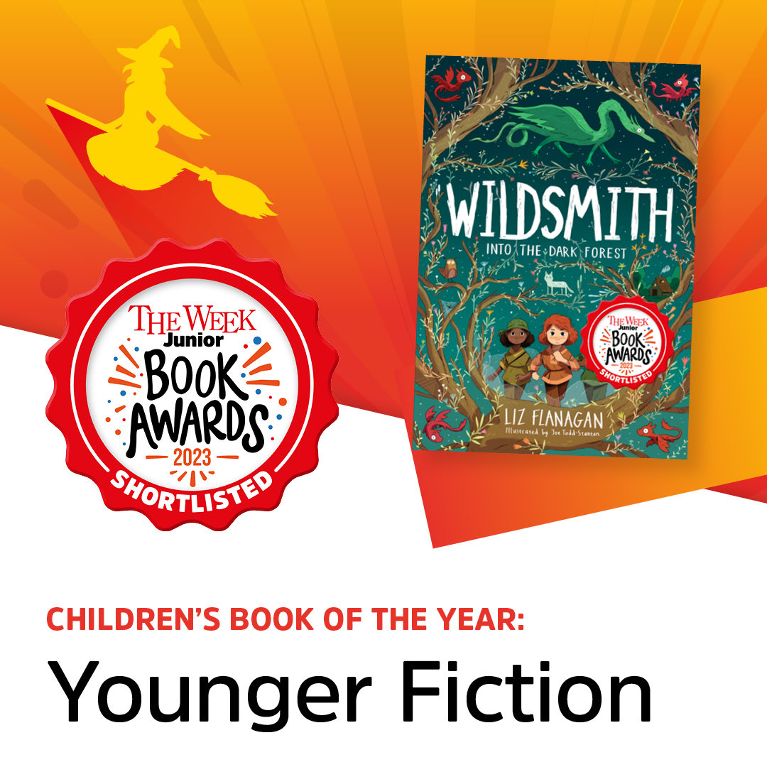 So excited to share Wildsmith: Into the Dark Forest has been shortlisted for #TWJAwards Children's Book of the Year: Younger Fiction! Absolutely over the moon & v chuffed for @uclan_publishing & @joetoddstanton too! Massive thanks - a real honour to be listed in such fine company