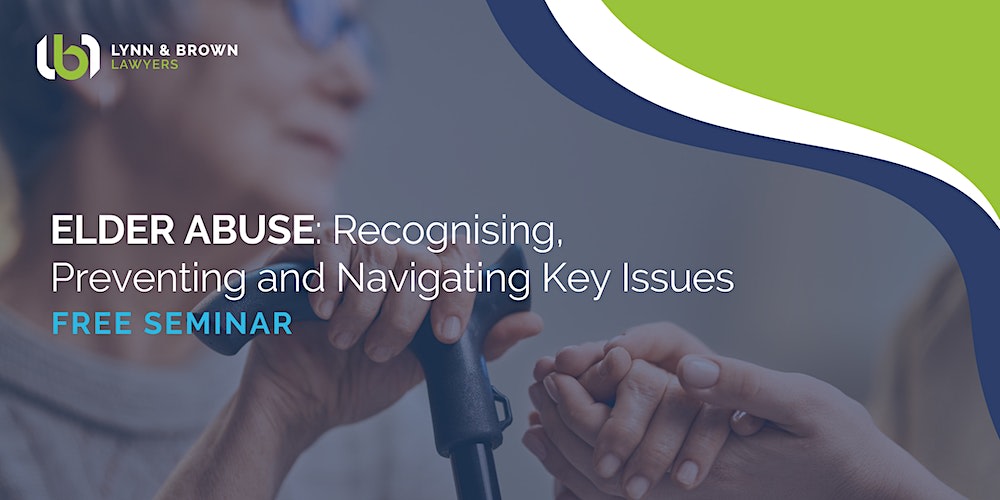 Join us on Tuesday, 13 June 2023 at 5:30 PM for an informative seminar on a topic that is becoming increasingly relevant in today's society: "Elder Abuse: Recognising, Preventing, and Navigating Key Issues."

eventbrite.com.au/e/elder-abuse-…