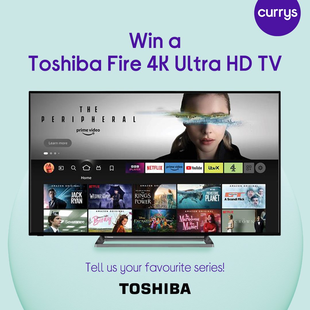 Currys on Twitter endless scrolling... Toshiba Fire 4K TV