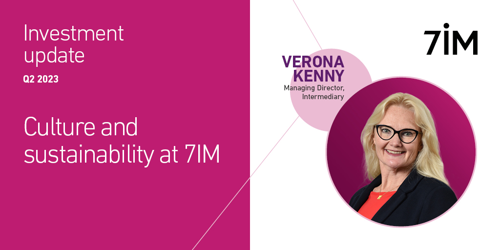 At 7IM, we are passionate about our culture and sustainability. Verona Kenny, provides an update and outlines our efforts on cleaner investments, sustainable choices, diversity and inclusion, and giving back: okt.to/UDXlB9 Capital at Risk #7IM #Culture #Sustainability