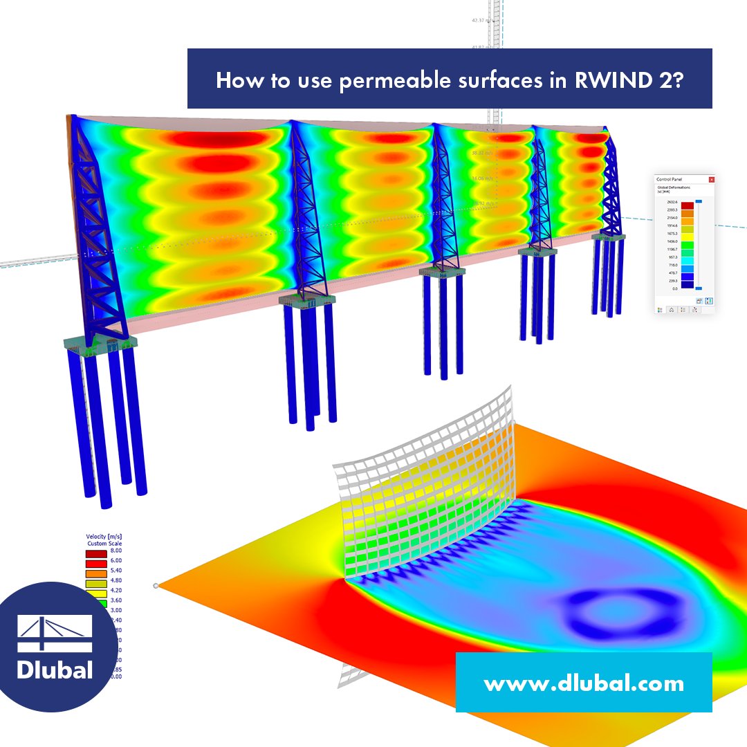 dlubal_en's tweet photo. 📖 Technical Article: How to Use Permeable Surfaces Feature in RWIND 2?

👉 https://t.co/wkzaZXhMlI

#rfem6 #rwind #rwindsimulation #cfd #windprofile #windloads #windtunnel #cfdflow #structuralanalysis #turbulentwindflow #transientflow #design #cfdsoftware #structuralengineer https://t.co/rXvZmPva0O