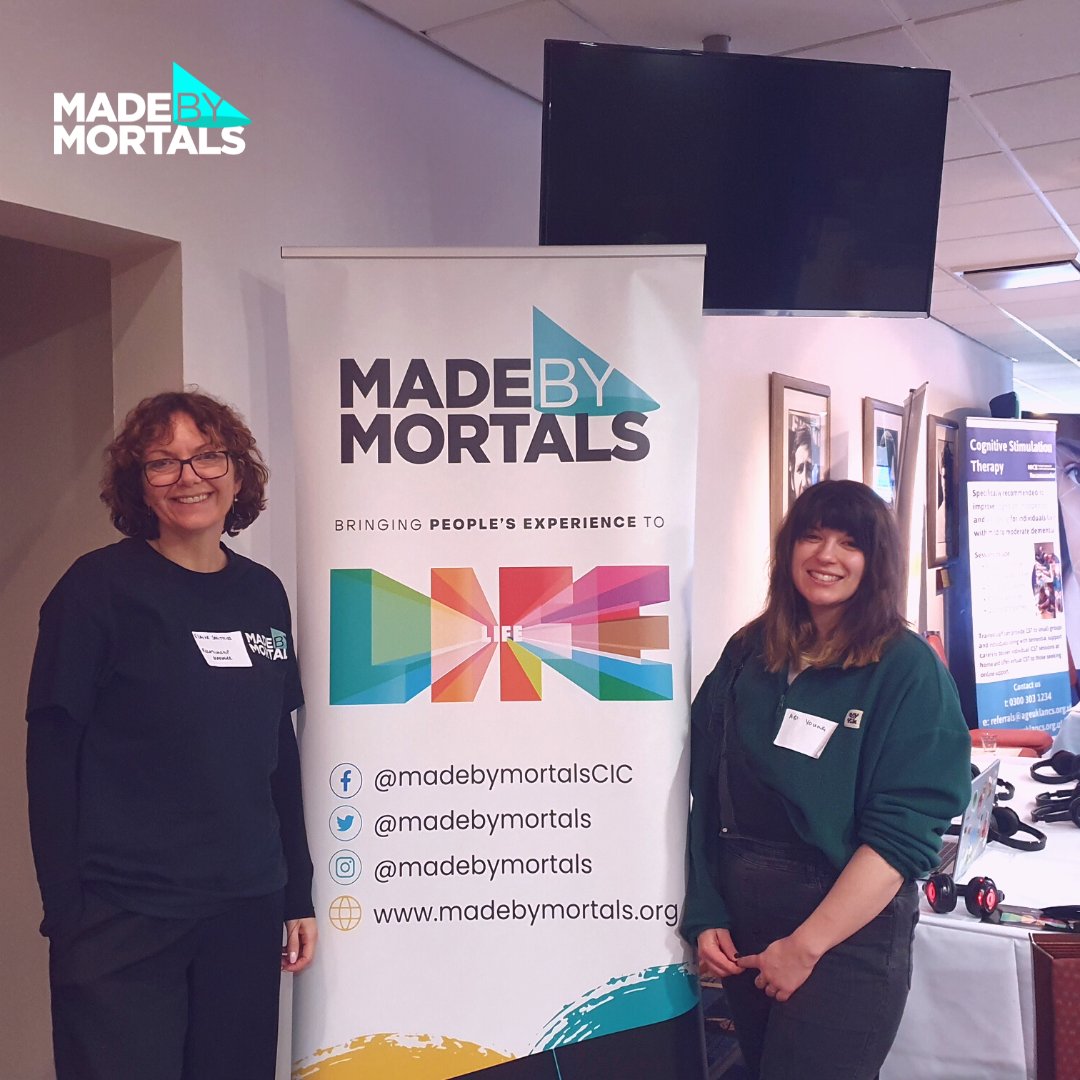 What an impactful day we had at @Aqua_NHS's Mental Health event, showcasing our coproduced immersive theatre piece Hidden: Adam’s Story in their marketplace. 

If you want to know more about our coproductions take a look at our website: madebymortals.org/hidden/ #coproduction