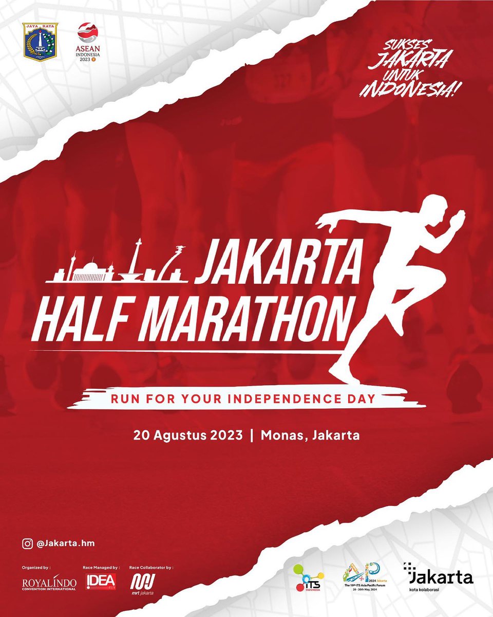 Jakarta Half Marathon • 2023 LariKu.info