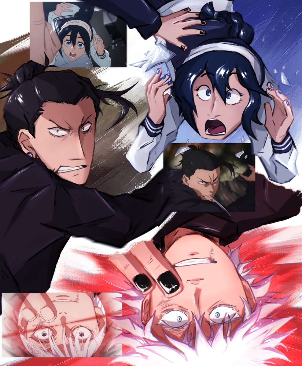 Screenshot redraws from the new JJK season 2 trailer YAHHHH💥💥
#jjk #jujutsukaisen