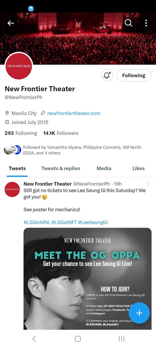 jackierockz18's tweet photo. @NewFrontierPh My Girlfriend is a Gumiho. 
#LSGinMNL #LSGatNFT #LeeSeungGi
All time favorite https://t.co/5iPYdWIRsK