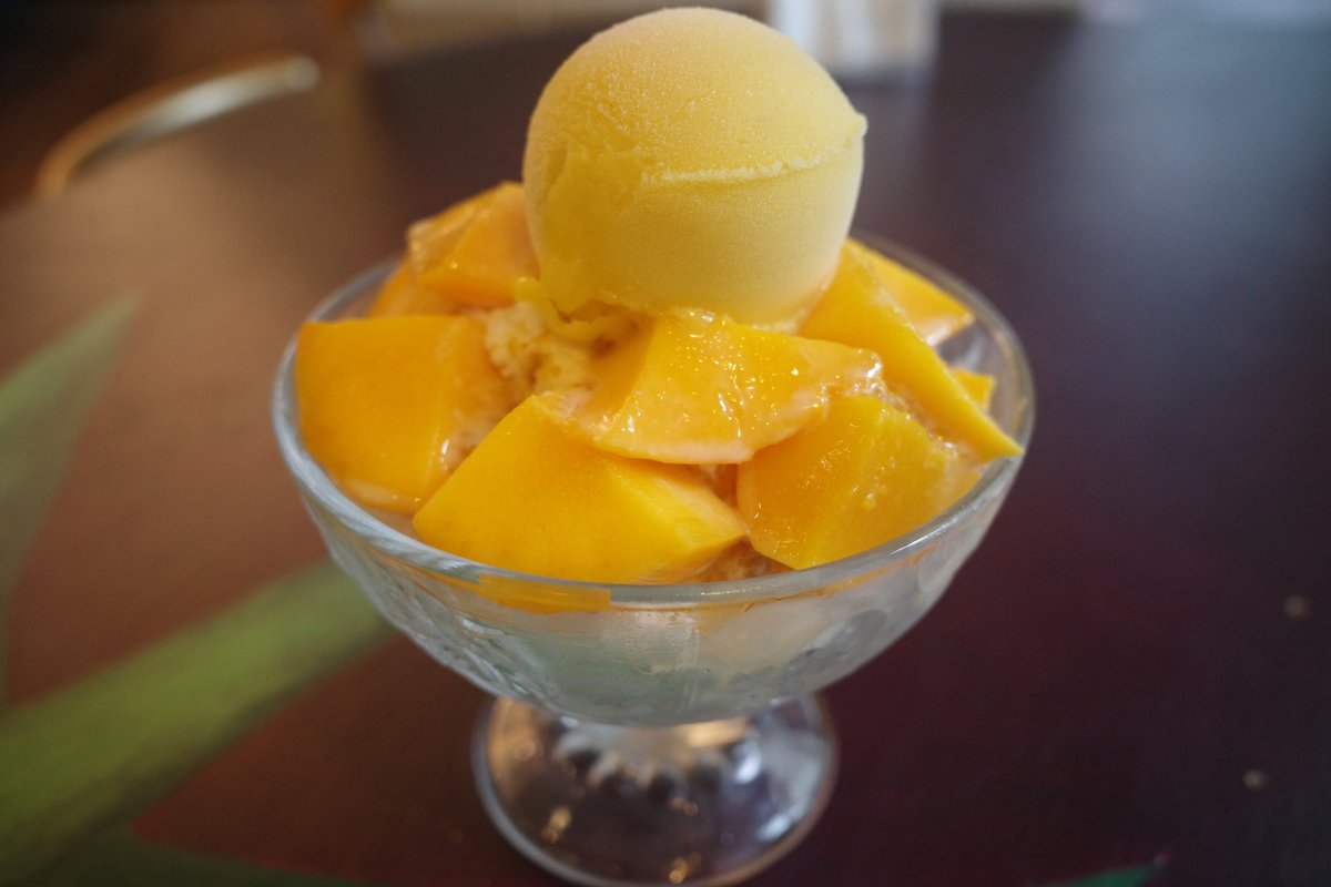 finemakers's tweet photo. 【百果園】マンゴーの魔法が詰まった、夏の風を感じる絶品かき氷！🍧

マンゴーの主役級の美味しさがつまったマンゴーかき氷、ぜひ食べてみてください！

こちらのツアーでも食べれますよ
https://t.co/FhpKSgmtCV https://t.co/1lzbrWin0F