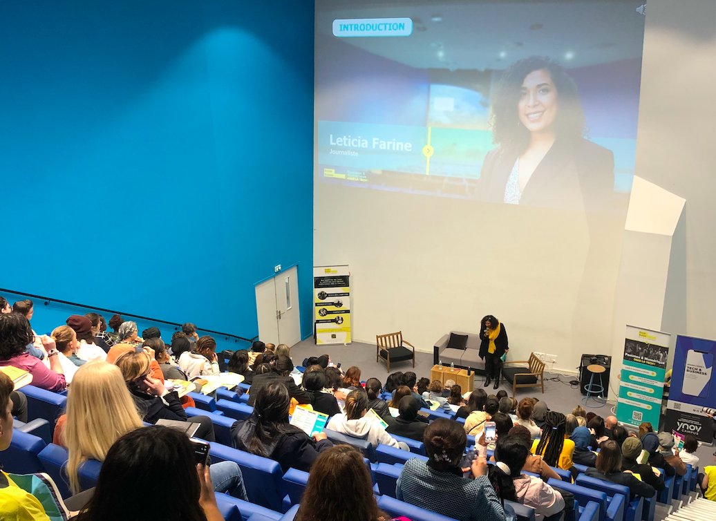 La nouvelle édition du Forum #Femmes & #Numérique #OsezLaTech c’était hier au @YnovCampus ! Merci à tous nos partenaires et intervenant.e.s d’avoir participé à cette journée pour faire progresser la #mixité dans les métiers du numérique !