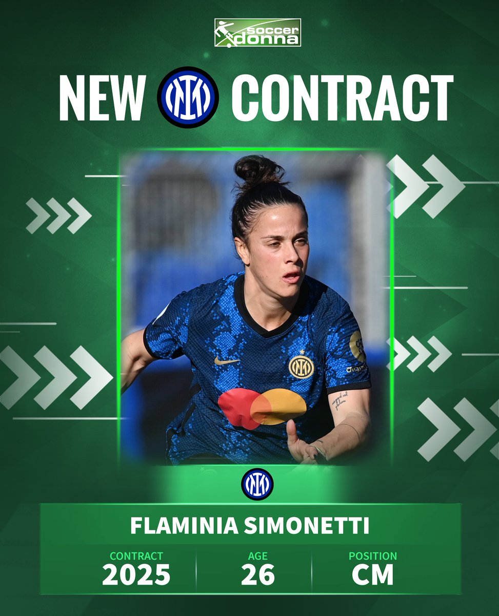 2️⃣ Contract extensions!

The 25-year-old French 🇫🇷 International signs a new contract with the UWCL qualifiers until 2026.

Italian 🇮🇹 International Flaminia Simonetti extends her contract with Inter until 2025.

#ClaraMateo #ParisFC #FlaminiaSimonetti #InterWomen