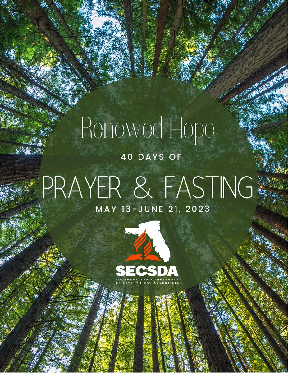 Our 40 Days of Prayer and Fasting continues. Get more information here - conta.cc/3MA5qPx