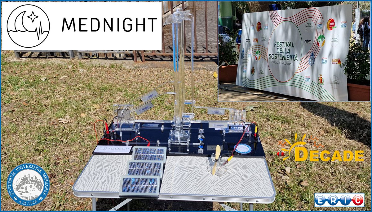 ClaudioAmpelli's tweet photo. A special event dedicated to #Sustainability for Messina 2030 Green Events @ClaudioAmpelli and Francesco Nastasi showed how to convert #Sunlight and #Electricity to chemical energy and vice versa #SolarFuels #ArtificialLeaf @unimessina @ComuneDiMessina @DECADEproject @MednightEu https://t.co/Pb0R7yXFyO