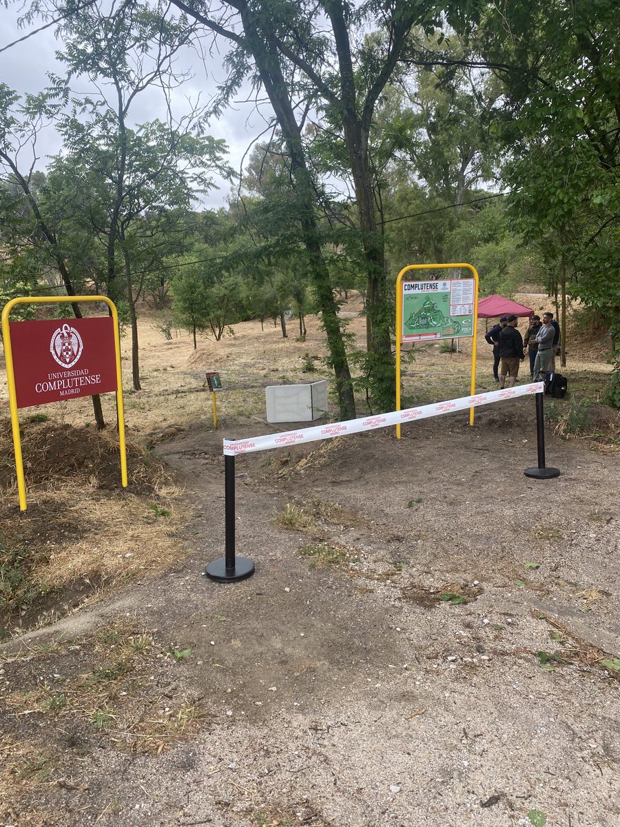 Inauguramos el Campo de Disc Golf. Único en España de Universidad pública. Avanzando en la promoción del Deporte