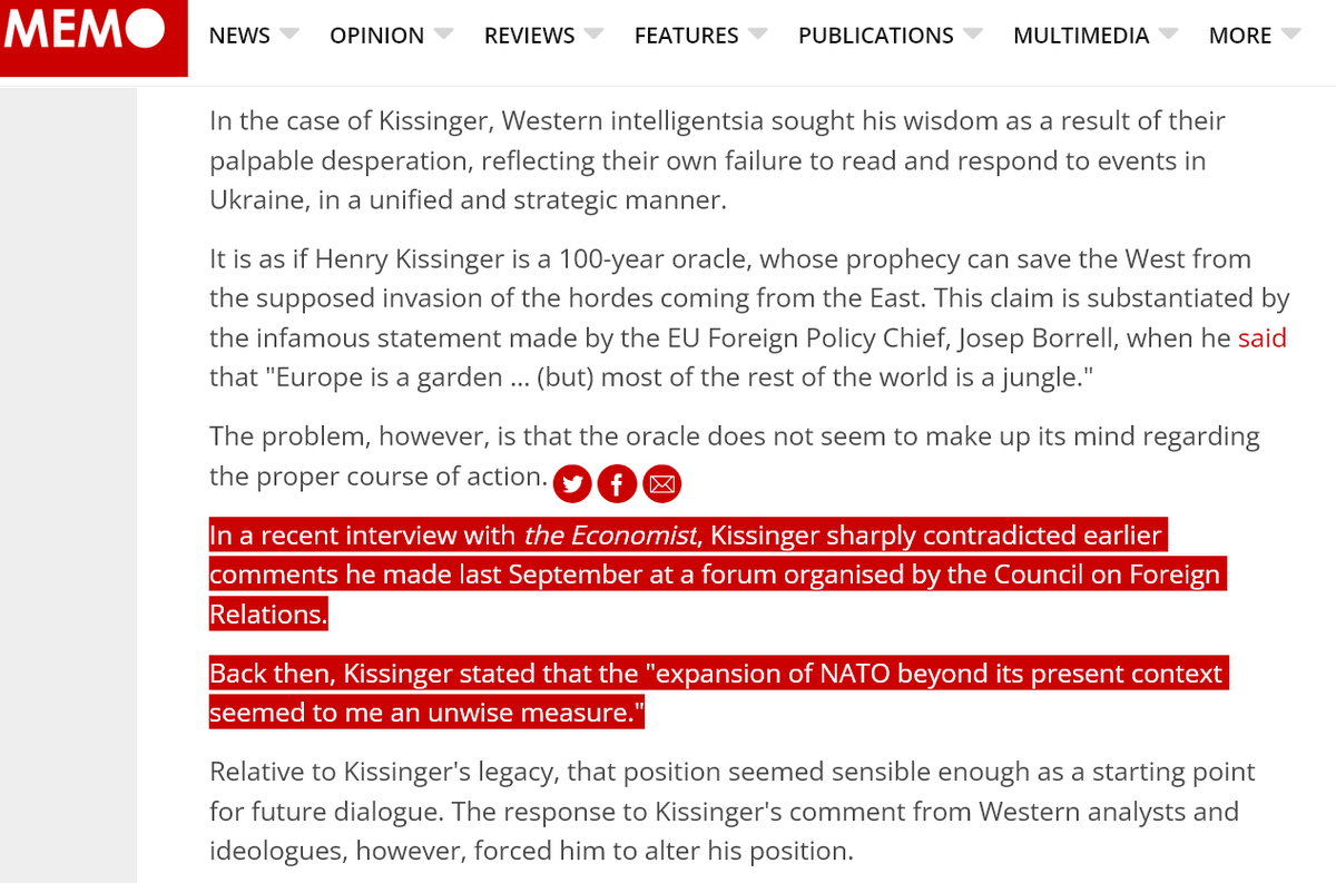 BogdanBurdziej's tweet photo. #The_Economist  / #Middle_East_Monitor

#Henry_Kissinger explains how to avoid 
world war three

#America and #China must learn to live together

They have less than ten years.

https://t.co/ZWWNHJ7ATK

https://t.co/z4KI7VMzCc https://t.co/PZv2qthfda