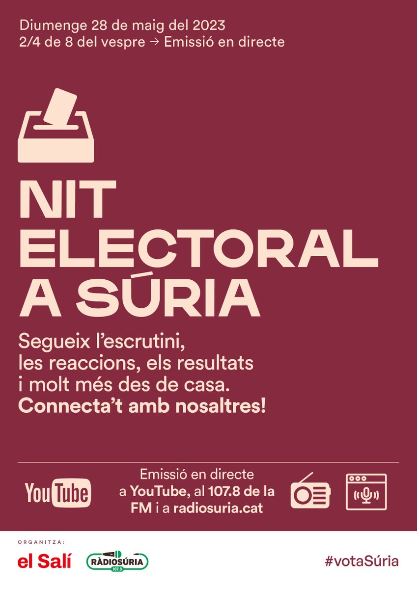 Ràdio Súria 107.8 FM tweet media