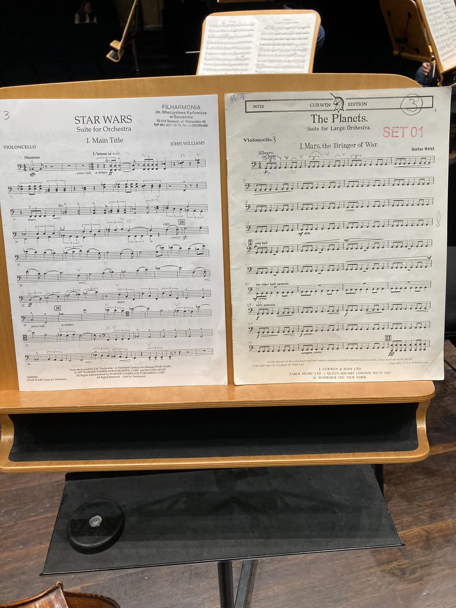 Dobrawa Czocher (@dobrawaczocher) on Twitter photo Today playing music of geniuses Williams and Holst at
<a href="/FilharmoniaSZN/">Filharmonia Szczecin</a> and tomorrow...Dreamscapes solo!
May the force be with you and see you!
filharmonia.szczecin.pl/wydarzenia/194… Today playing music of geniuses Williams and Holst at
<a href="/FilharmoniaSZN/">Filharmonia Szczecin</a> and tomorrow...Dreamscapes solo!
May the force be with you and see you!
filharmonia.szczecin.pl/wydarzenia/194…