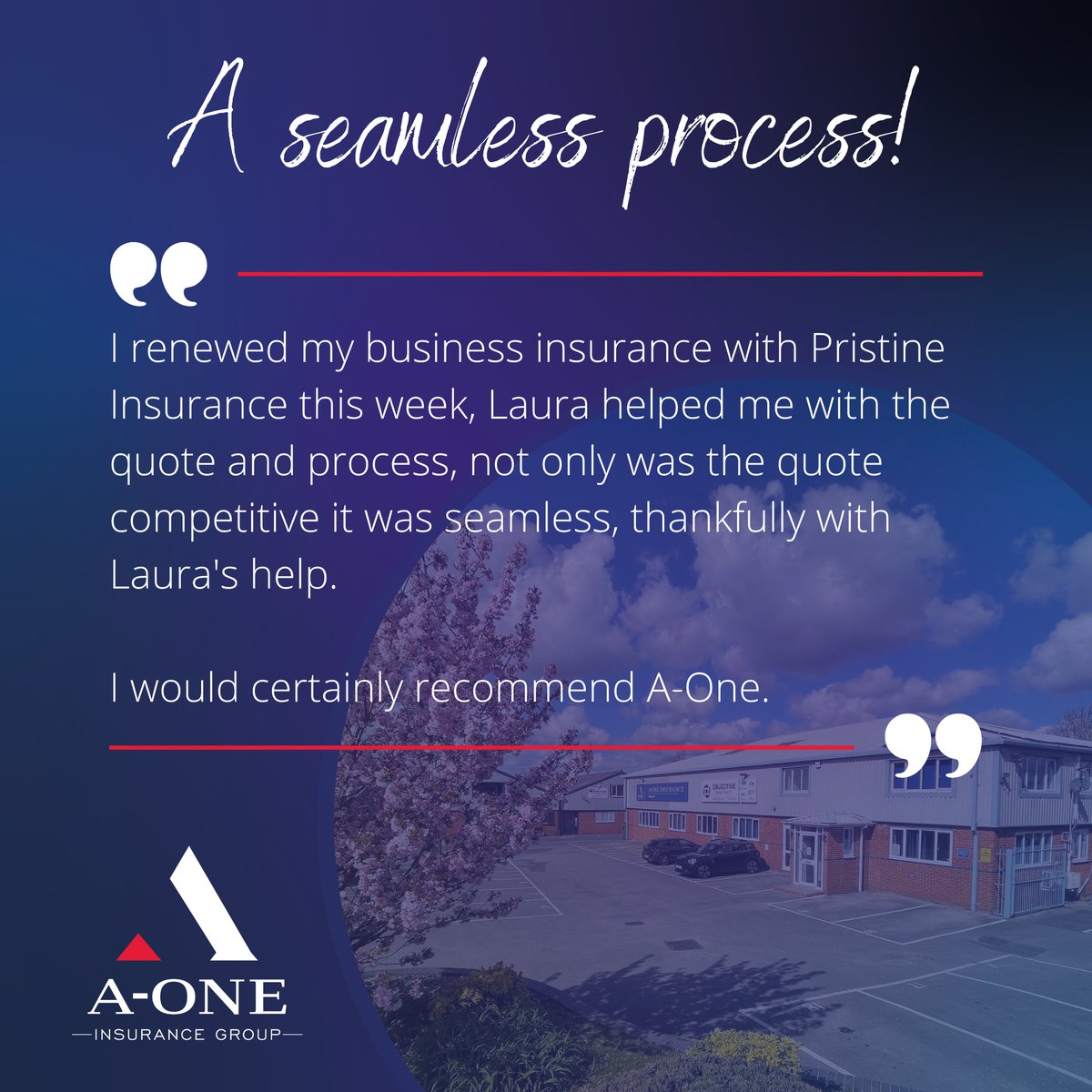 A fantastic review from one of our valued clients! 🤩✨ It's moments like these that reaffirm our commitment to providing top-notch service & going the extra mile for our clients. 😊❤️

#ClientTestimonial #ExcellentService #TrustedInsurance #Grateful #CustomerSatisfaction
