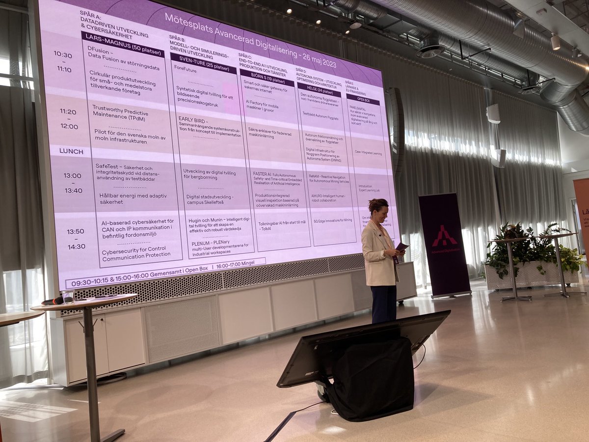 Avancerad digitalisering- Maria Rosendahl ger en exponering av möjligheterna.