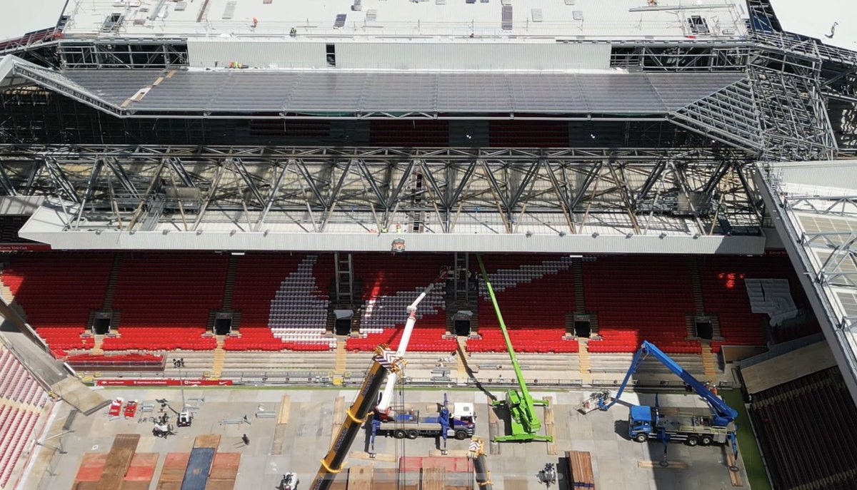 ⚽️🔴 #Anfield Stand Redevelopment (as of 25/5/23) #LFC🔴 👇👇👇