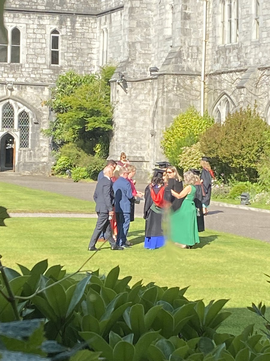 Our beautiful campus <a href="/UCC/">UCC Ireland</a> is alive with excited graduands and their families as we confer degrees on our medical and dental practitioners today! Wishing you all a wonderful day! <a href="/UCCMedHealth/">UCC Medicine & Health</a> <a href="/hwhelton/">Helen Whelton</a>