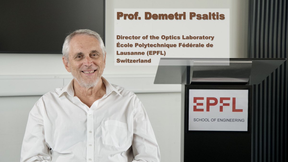 youtu.be/YsI_DFnZIjU

Light People - 7th episode Prof. Demetri Psaltis, EPFL, Switzerland

#Optofluidics #Optical computing #Holography #Neural networks